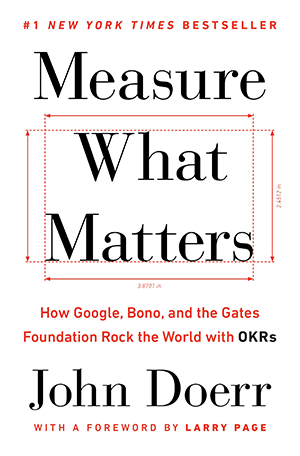 Measure what matters book cover