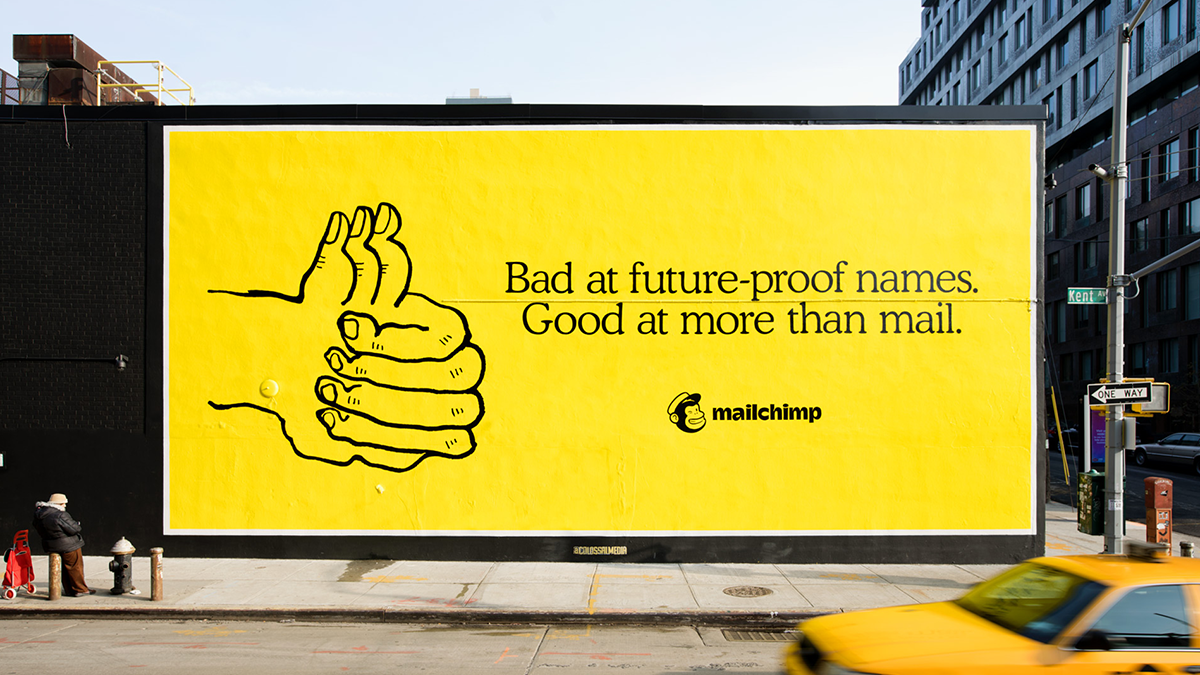 Picture of MailChimp billboard 